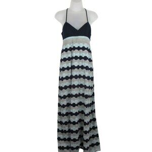 Anthropologie Saturday Sunday maxi Sundress Size S coastal beachy Cotton Knit